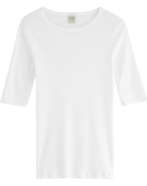 Flore Flore Anna Cotton T-Shirt - White