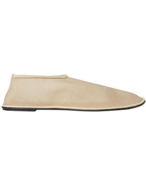 The Row Sock Ballerina Flats - Natural